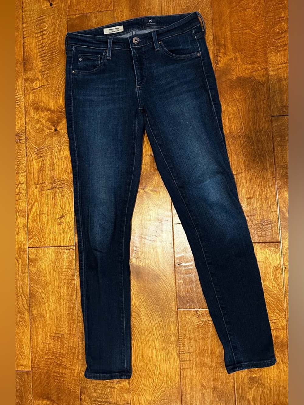 AG Adriano Goldschmied Dark Blue Skinny Jeans